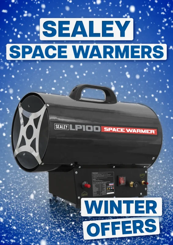 Sealey Space Warmer Jawel Paints