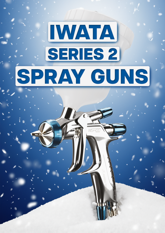 Jawel Paints Iwata series spray gun